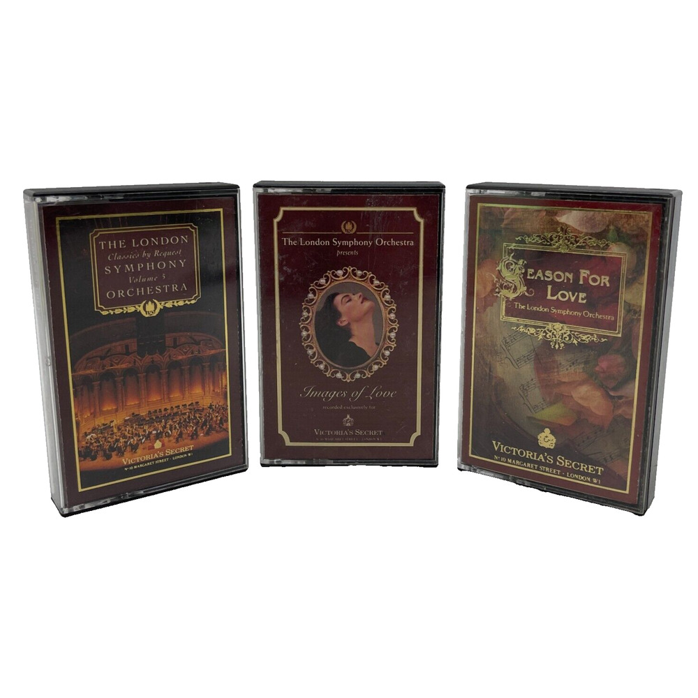 Victoria's Secret Classics by Request Collection 3 Casette Tapes Volume 5, 4, 3